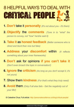 Criticism quotes - Collection Of Inspiring Quotes, Sayings, Images ...