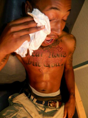 Fear No One But God Tattoos Fear none but god chest piece