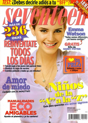 ... Potter New Emma Watson photo shoot in Mexico's Seventeen magazine