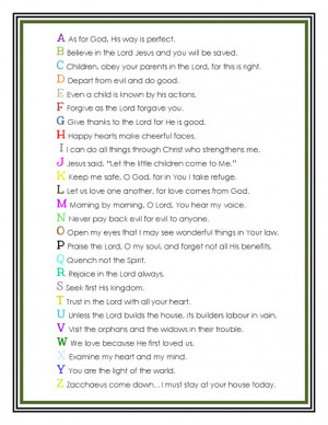 Here is an overview of our Memory Work Bible verses.