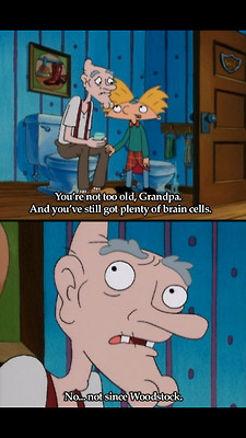 ... cartoons 90s Nickelodeon 90s kid hey arnold grandpa funny memes