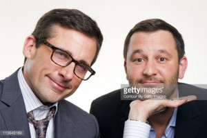 News Photo : Actor Steve Carell and writer Dan Fogelman are