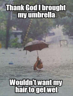 Funny Rain Pictures Funny-umbrella-flood-rain-