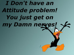 dont have an attitude problem