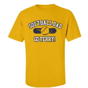 Softball Dad Shirts Softball dad t-shirt unisex gildan heavy cotton ...