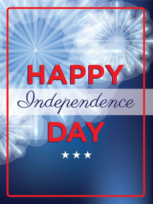 Free Beautiful Greetings On The USA Independence Day 2015
