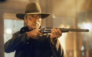... as gunslinger William Munny in the 1992 Oscar-winning film Unforgiven