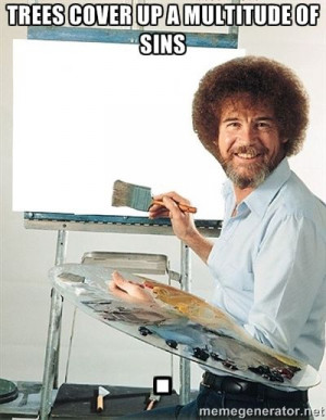 Great Bob Ross quote