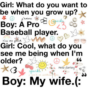 Cute Girl Guy Quotes Polyvore