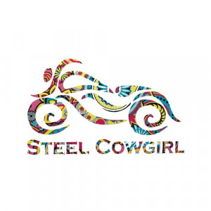 Steel Cowgirl BRIGHT PAISLEY 5″ Women’s Motorcycle Helmet Decal ...
