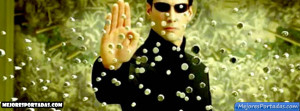 Neo parando balas en Matrix - portada facebook