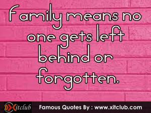 You Are Currently Browsing 15 Most Famous Family Quotes