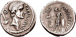 Ref Julius Caesar RSC 34 denarius
