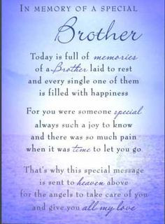 christian in loving memory poems for brother | m06 brother in memory ...