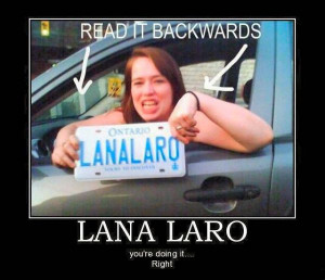 ... funny-joke-road-street-drive-driver-lana-laro-license-plate-subliminal