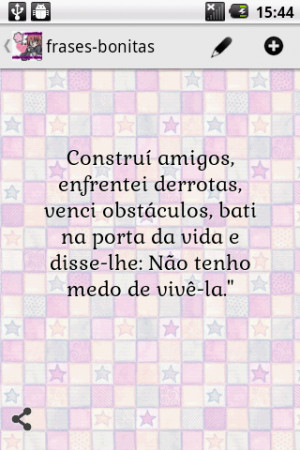 Beautiful Quotes (Portuguese) - screenshot