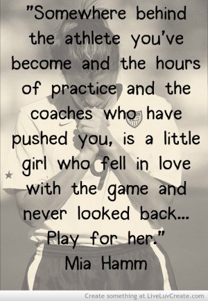 Mia Hamm Quote