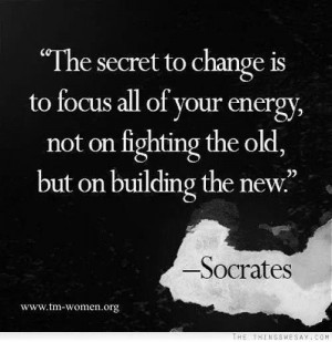 The Secret to Change