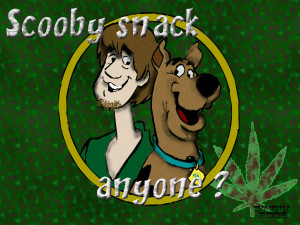 Scooby and Shaggy Smoking Weed