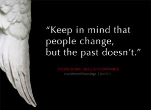 Quote from Hush Hush (countdown until Silence!)