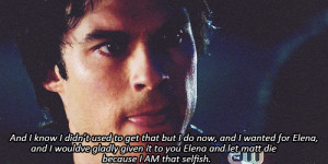 Damon Salvatore Quotes From The Book