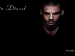Vin Diesel Black Wallpaper