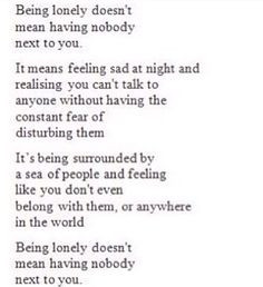 Lonely Quotes