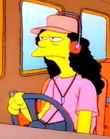 Otto Simpsons Bus Driver Mann