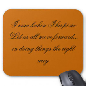 Hawaiian Quotes And Sayings Mouse Pads