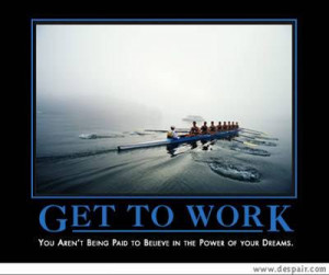 It's interesting to compare the motivational and the demotivational ...