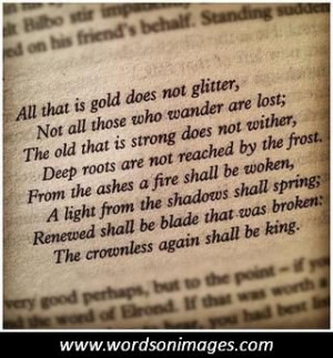 The lord of the rings quotes