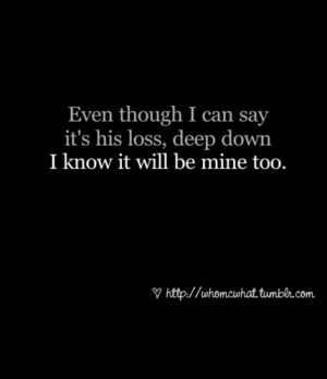 Loss Relationship Quotes Pictures