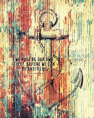 We must be our own before we can be another's.