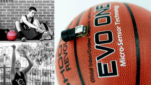 EVO ONE Sensorized Basketball + Performance Technology for better ball ...