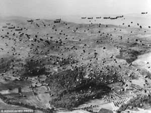 Fighting forces: American parachutists land between Nice and Marseille ...