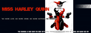 Miss Harley Quinn Profile Facebook Covers
