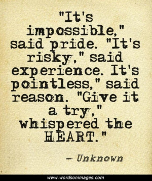 Impossible love quotes