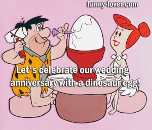 Let's celebrate our wedding anniversary with a dinosaur egg!