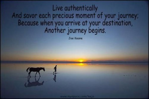 Live Authentically And Savor