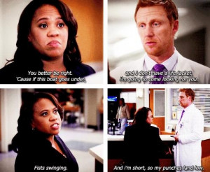 Bailey and Owen - Grey's anatomy quotes