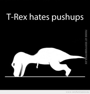 Rex hates pushups