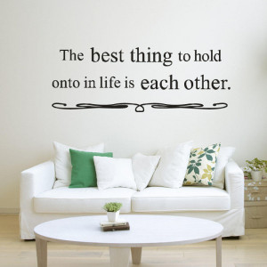 Free Shipping m004 The Best Thing To Hold On...Inspirational quotes ...