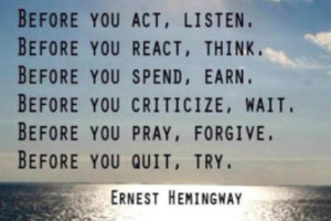 Ernest Hemingway Love Quotes Quote Image
