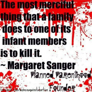 Margaret Sanger quote