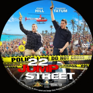 22 Jump Street 2014 French Cover Label Dvd Movie