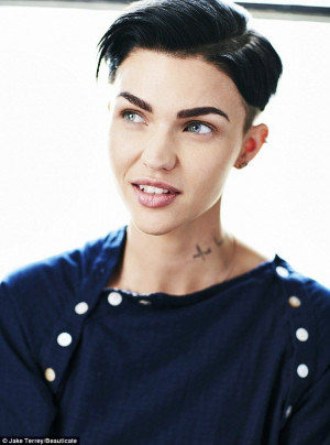 Ruby Rose never thought she'd make it as a Maybelline cover girl