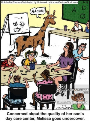 Day Care Centre Cartoons and Comics