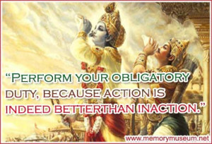 Perform Your Obligatory Duty, Because Action Is Indeed Better Than In ...