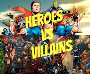 This is the Official Thread for The Heroes vs Villains Challenge !