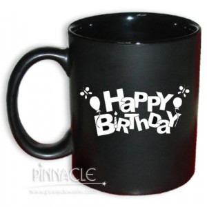 ... Gifts > Coffee Mugs > Happy Birthday Mug (Single Side Engraving